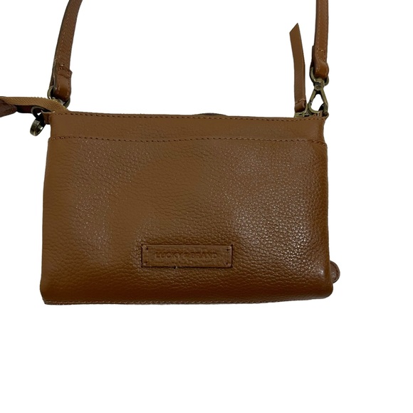 Lucky Brand Brown Leather Crossbody Bag - Picture 4 of 15